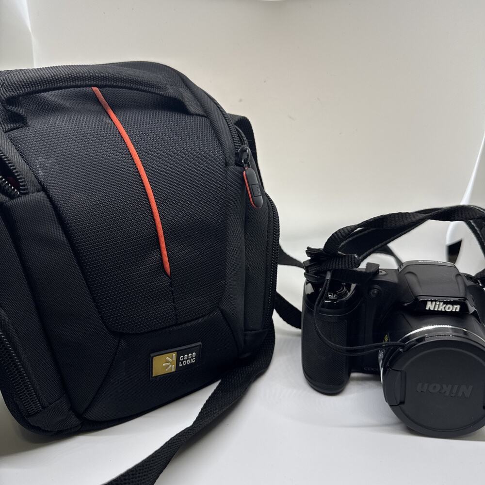 Nikon Coolpix L810 16.1MP Digital Camera 26x Optical Zoom + Case Tested Works